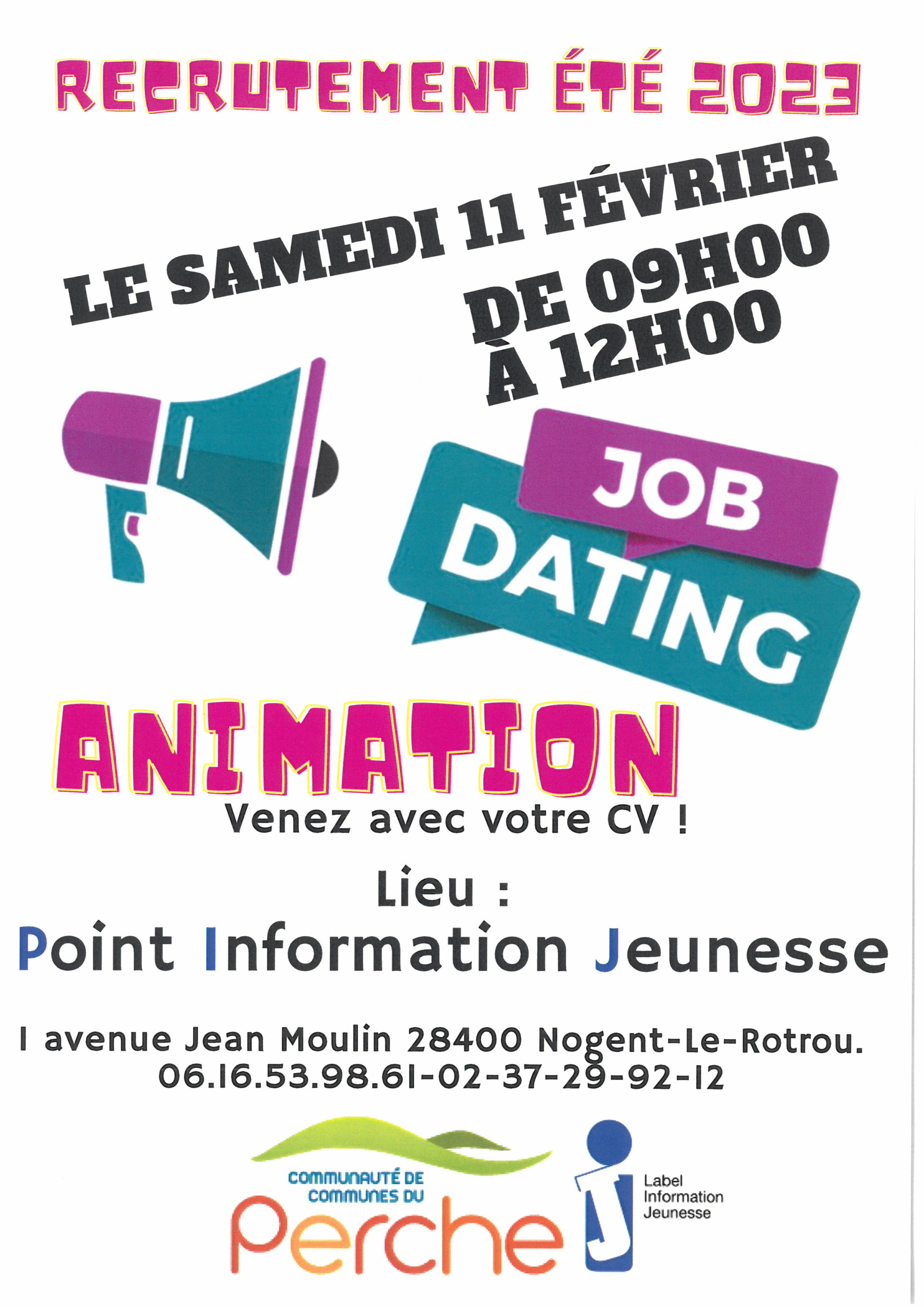recrutement animateurs été 2023