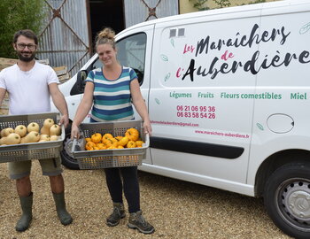 LES MARAICHERS DE L'AUBERDIERE : Maraîchage sur sol vivant